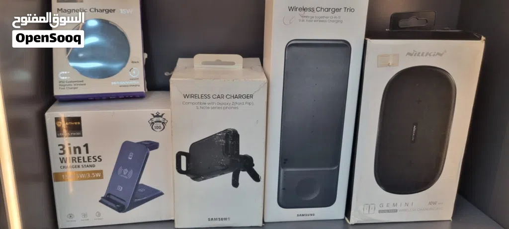 Wireless charger new original وايرليس من كل الموديلات اصليه جديد