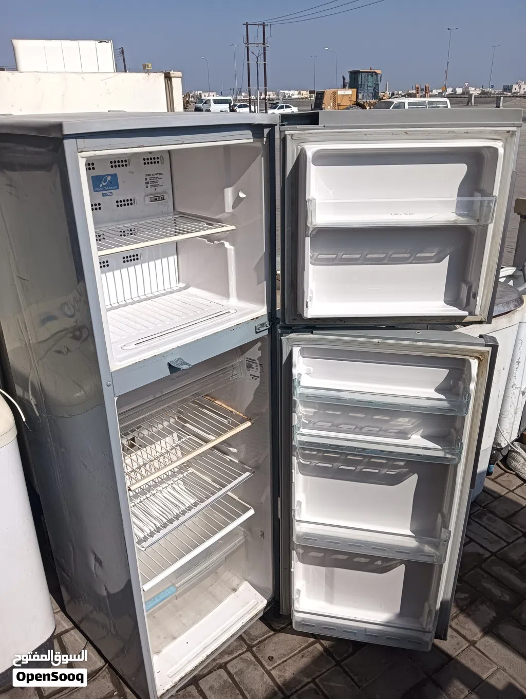 good condition fridge medium sized