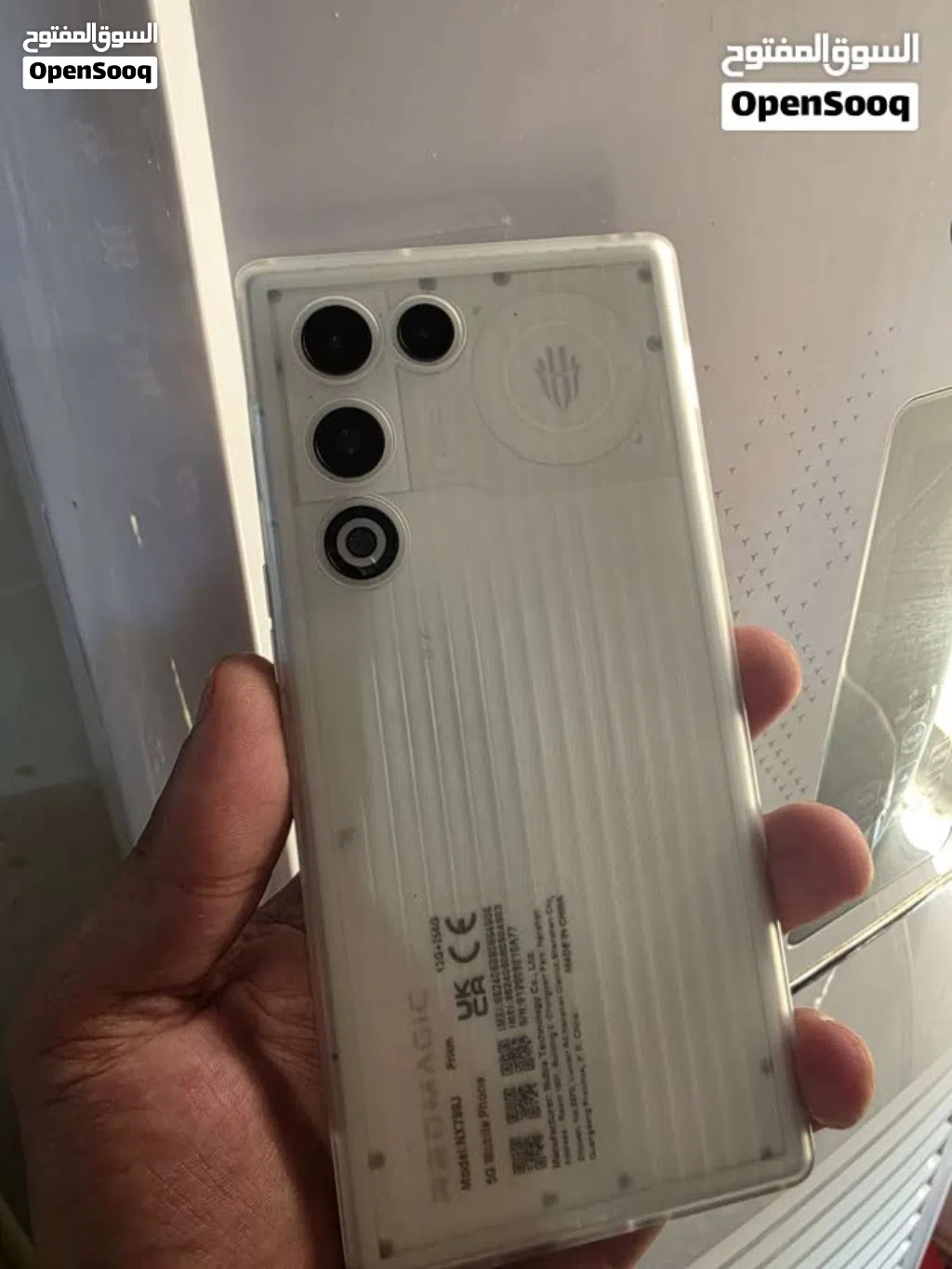 red magic 11 air جديد استخدام شهر واحد كامل ملحقات