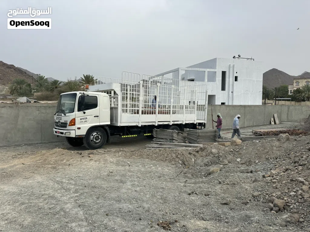 نقل عام شاحنة 10طن و شاحنة 4طن