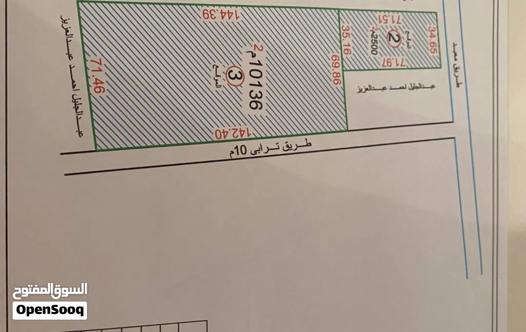 قطعه ارض للايجار مسحتها هكتار وربع داخل نطاق جنزور الرشاح بالقرب من مدرسه التوره علي الطريق المعبد