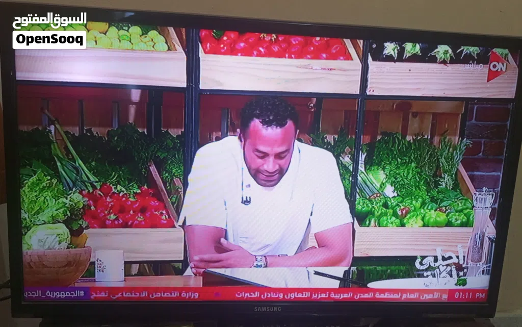 شاشه سامسونج 32بوصه بحاله ممتازه