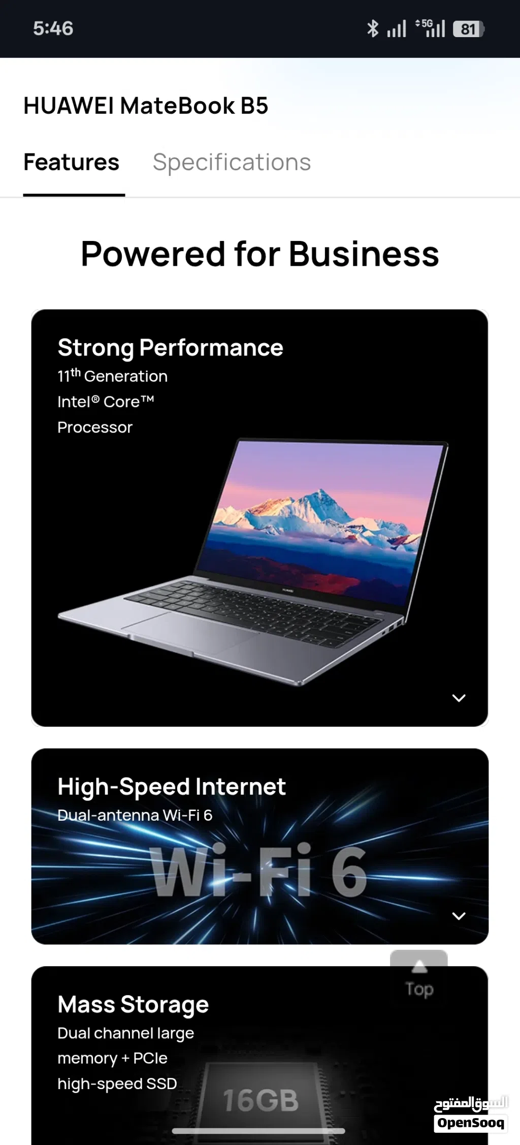 HUAWEI MateBook B5-430 Laptop, 14 inch, 8GB+512G