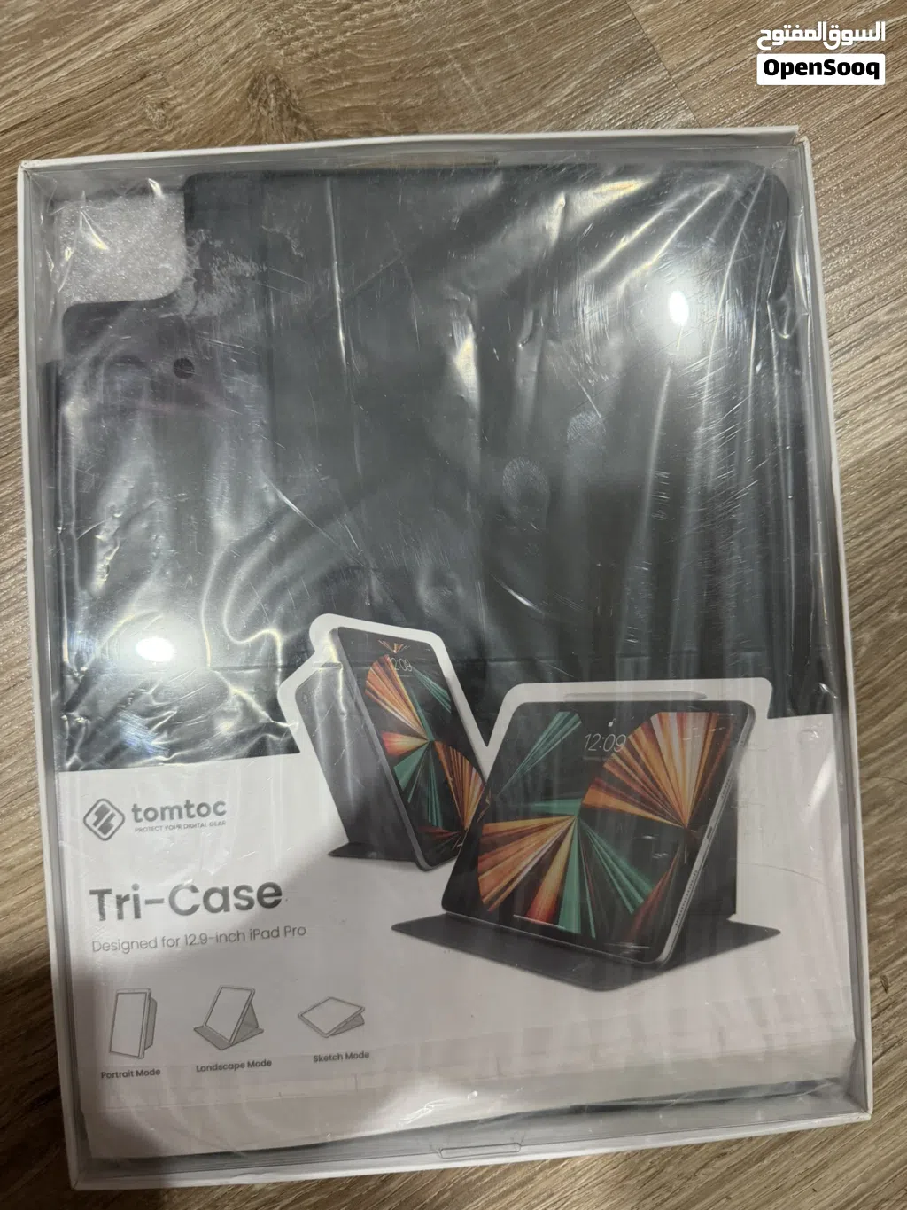 للبيع كڤر جديد للايباد برو 12.9 tri-case