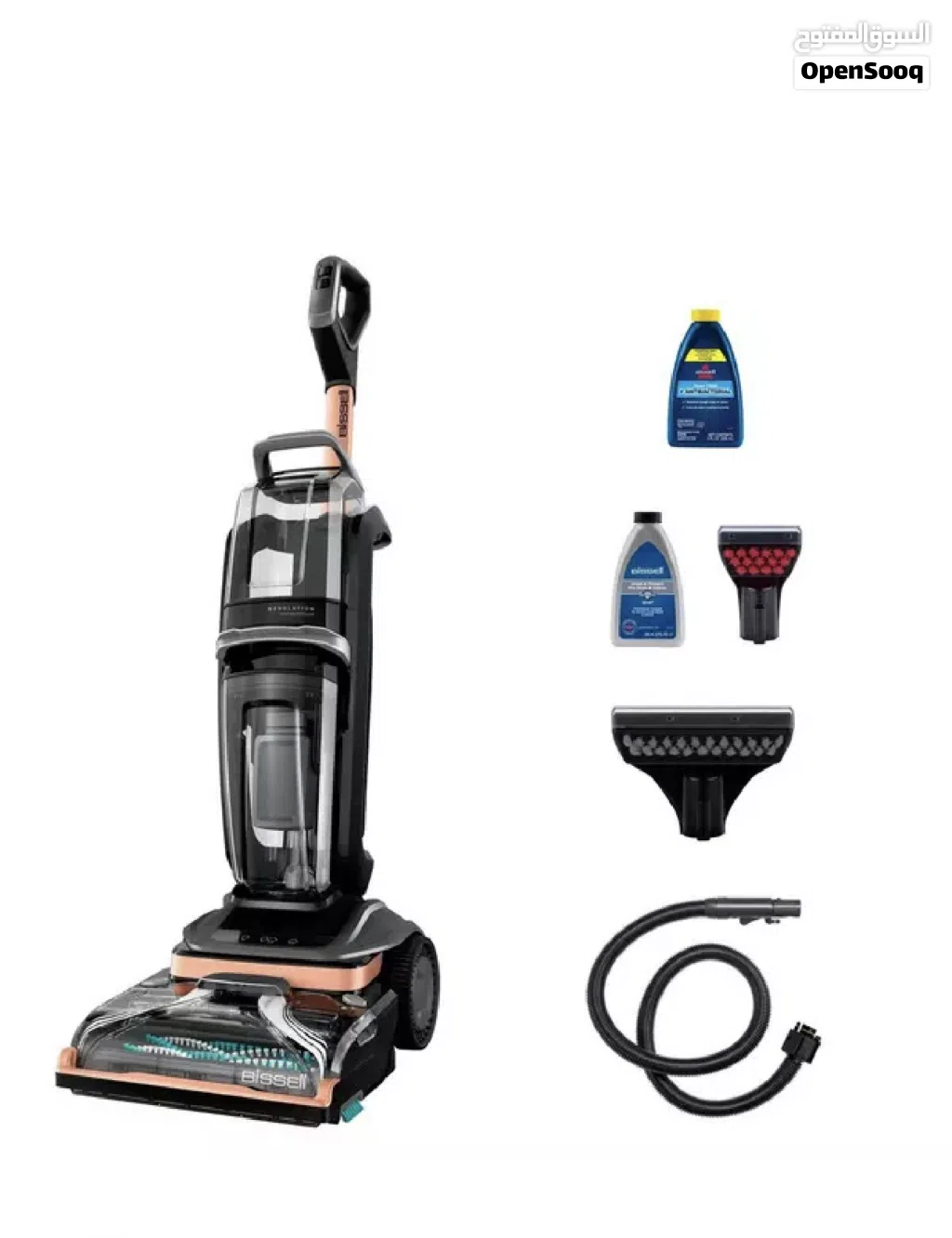 مكنسة بيسيل لتنظيف السجاد بالبخار، مثل طراز Revolution HydroSteam