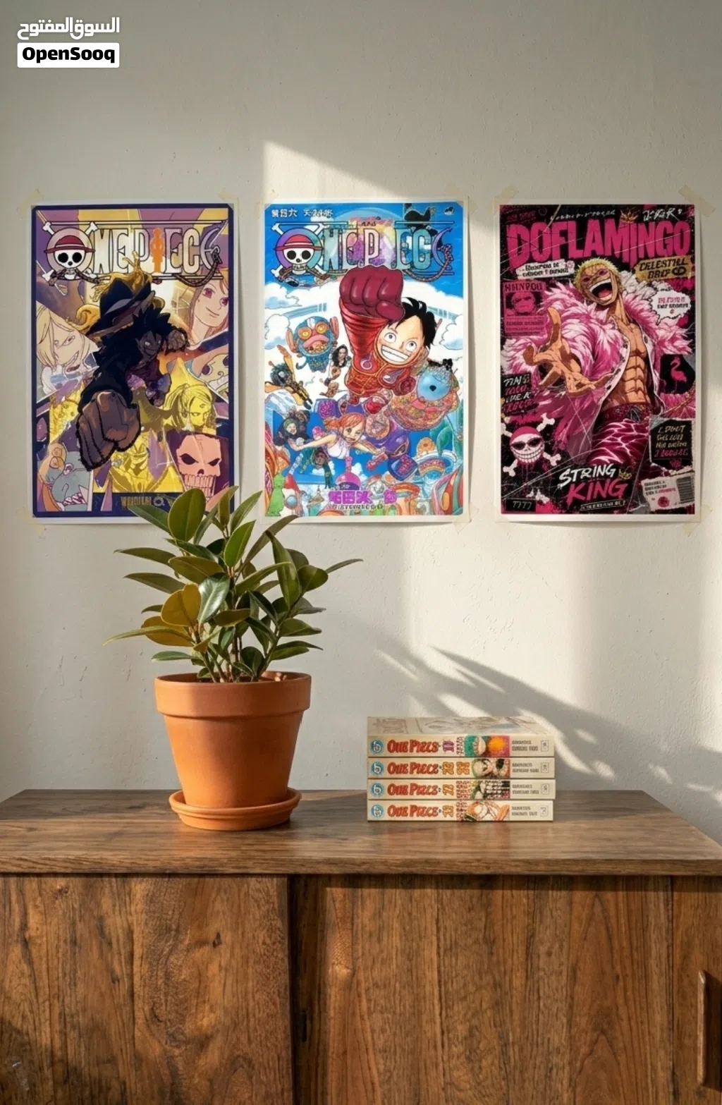 3 لوحات ون بيس انمي شامل تكاليف التوصيل 3 One piece Posters A2 size