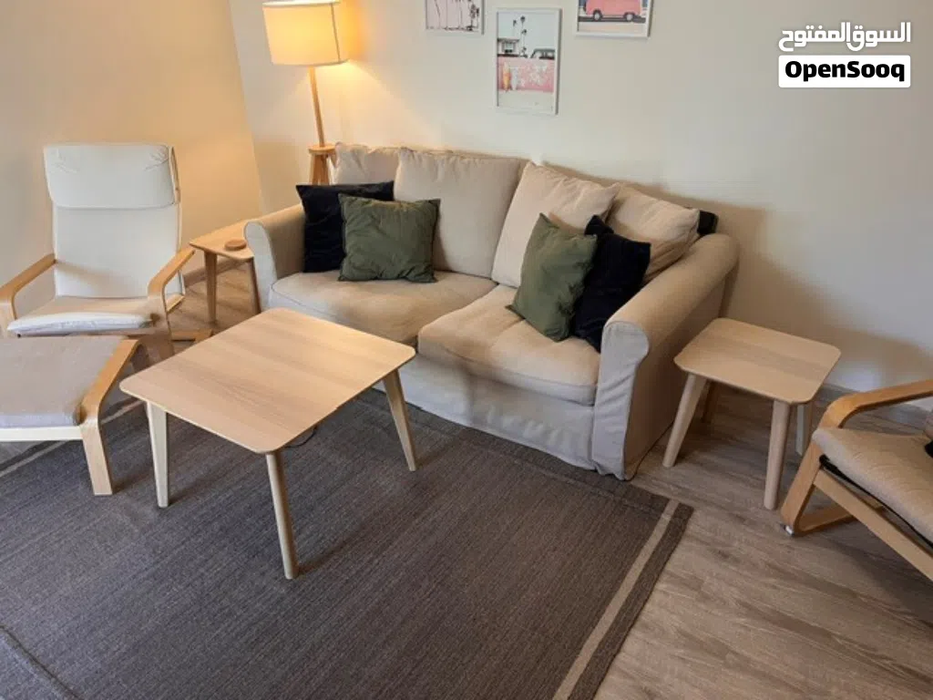 Living Room + Sofa Bed