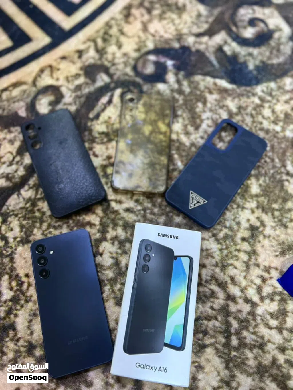 (للبيع مستعجل )Samsung Galaxy A16 (الحجم (6.7)انش بوصه ) ومعالج جهاز (هيلوجي g99) ومعدل شاشه 90هرتز