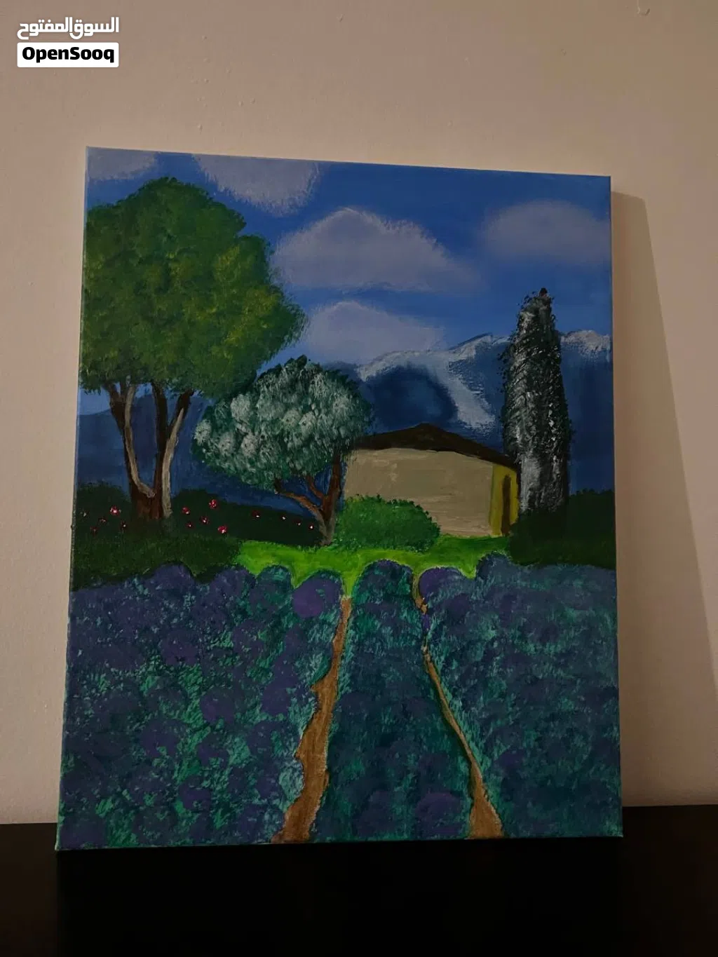 لوحات زيتية مرسومة يدوياً لانمي و طبيعة Oild Paintings for nature and Anime