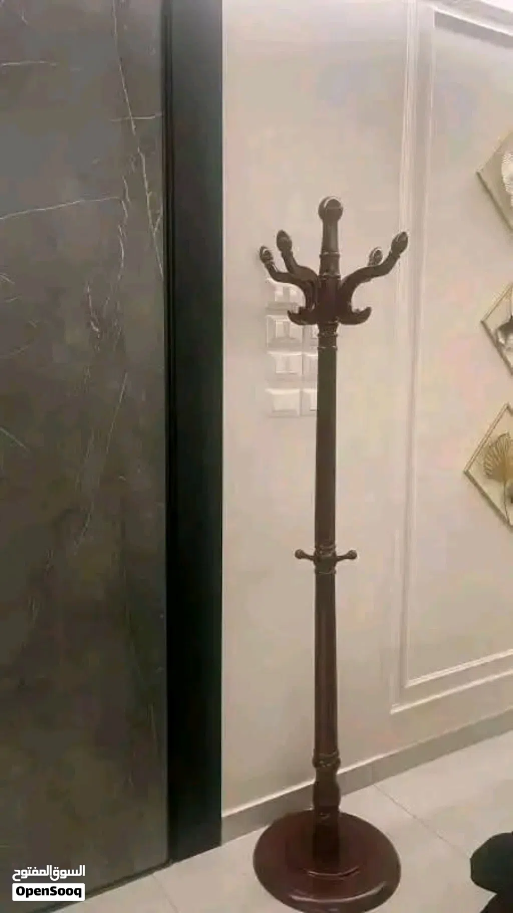 شماعة ملابس خشب ثقيله