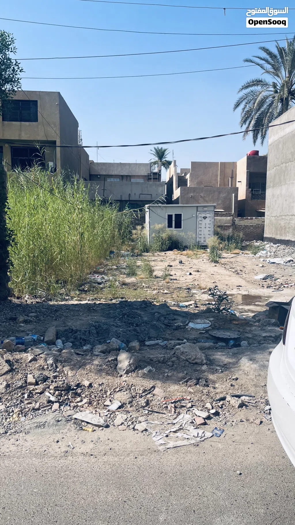 قطعةارض سكنية بشارع الاخطل بالاعظمية للبيع