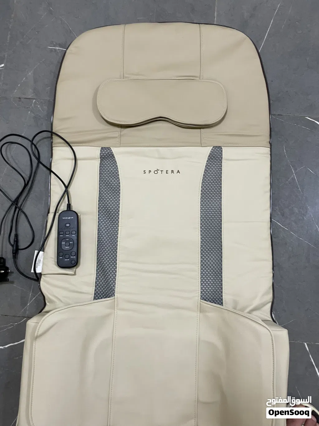 جهاز تدليك الجسم المحمول ( مستعمل شهر واحد فقط حالة ممتازه ) Electric Massage Cushion