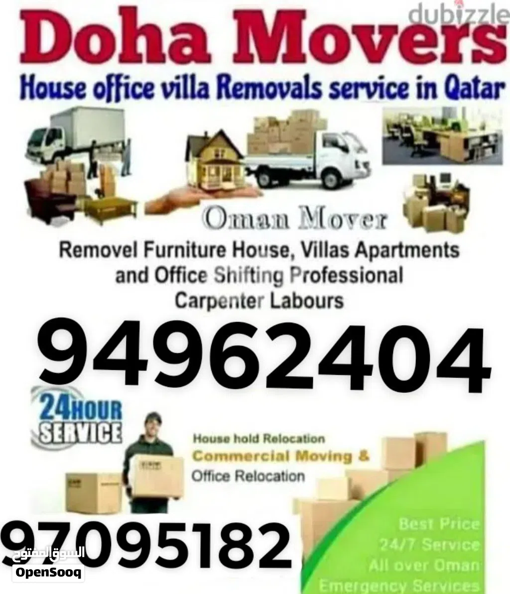 House shifting service villa Office shifting furniture fixed All Oman