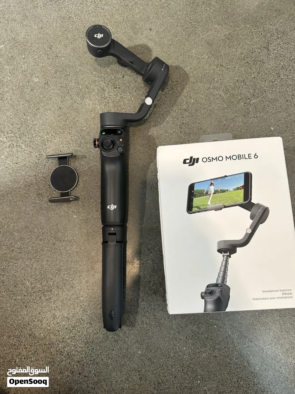 DJI Osmo Mobile 6 – شبه جديد استخدام بسيط