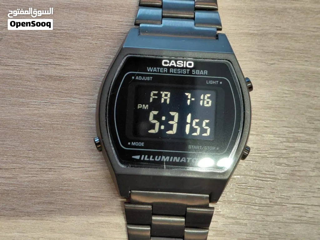 Casio B640WB Black Digital Watch