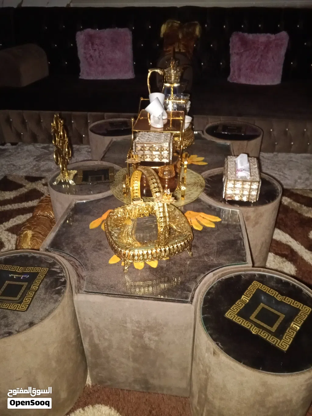 طاولات مجلس للبيع بحاله الوكاله للبيع عدد 2