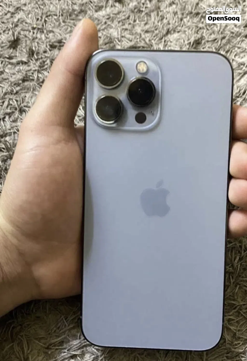 آيفون 13pro max بطاريه 87 مساحه 256 جيجابايت الجهاز مش مفتوح ولا مبدل فيو برغي فش فيو لاكسر ولا قحطه