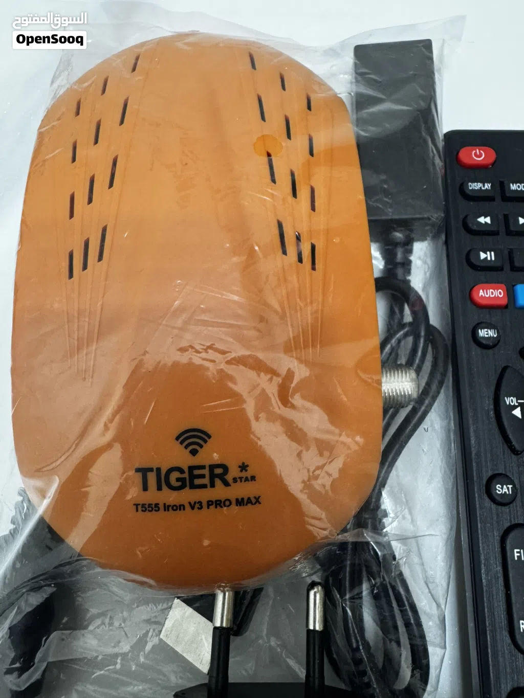 TIGER T555 IRON V3 PRO MAX جهاز جديد/غير مفعل +VIPمعاه 8اشتراكات مجانية من سنة الي10سنوات