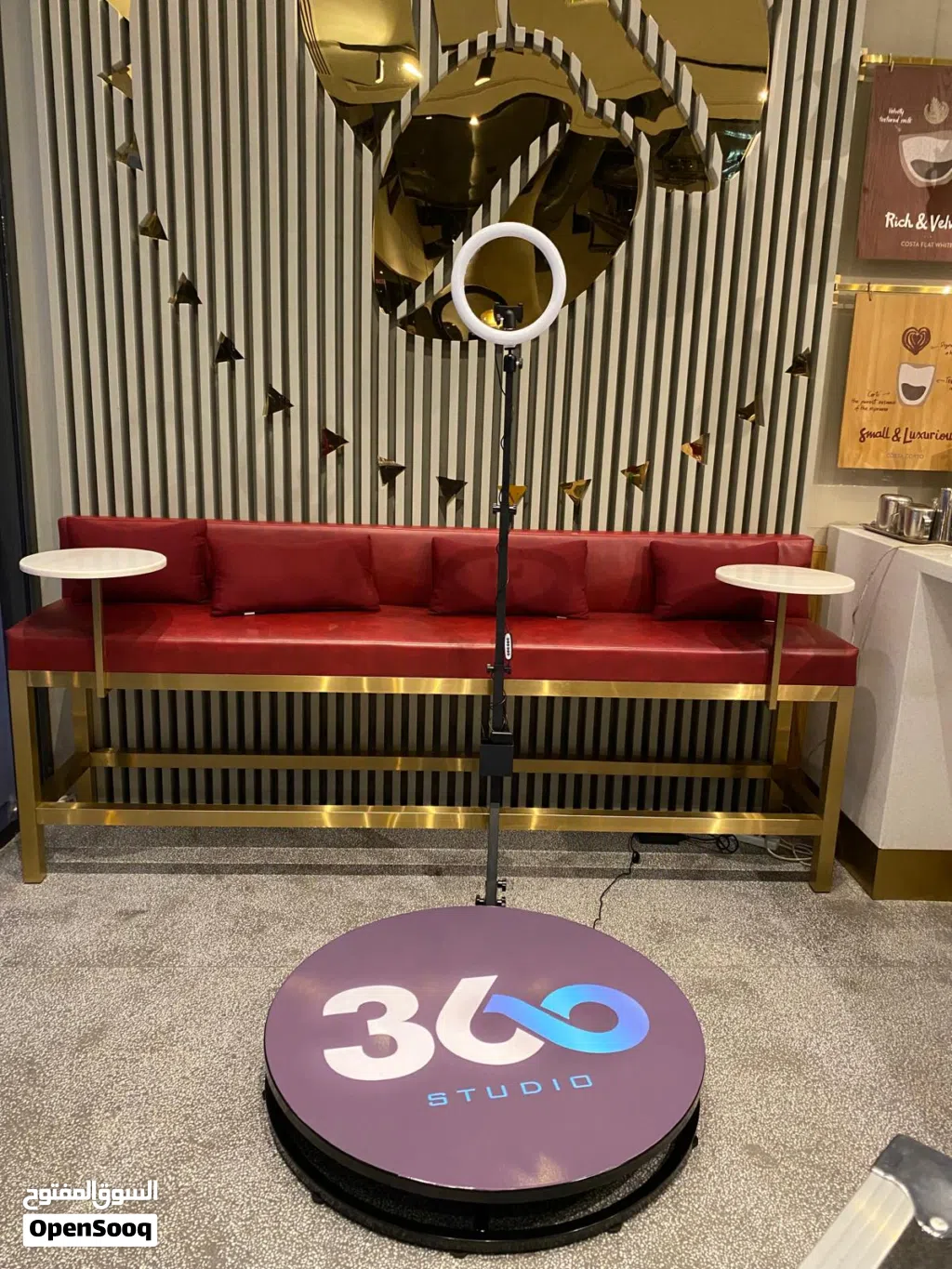 للبيع جهاز تصوير 360مع ستاند