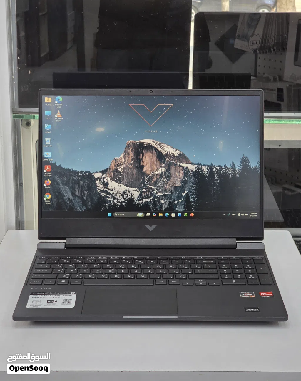 HP VICTUS Ryzen 5 7000 series 16GB RAM DDR5 512GB SSD Radeon RX 6550M