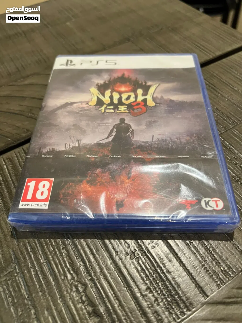 شريط PS5 Nioh 3 جديد ومغلف بسعر لقطة الحق