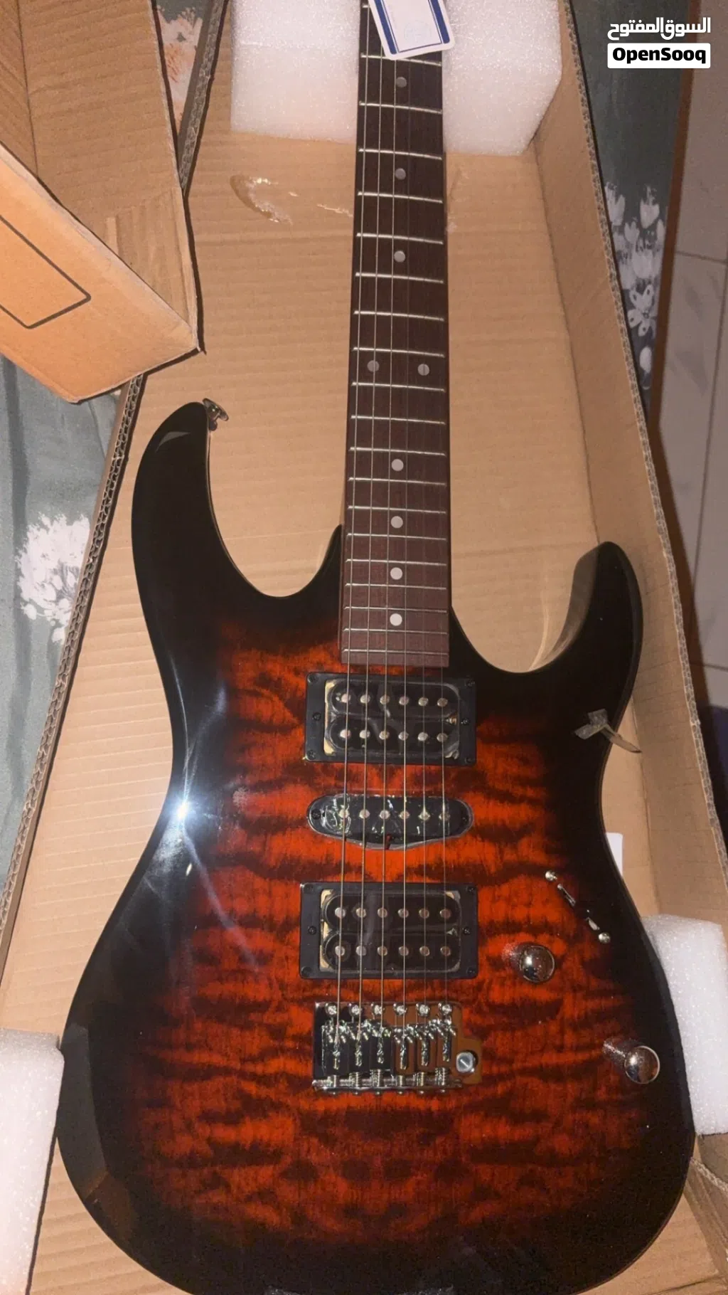 Ibanez GRX70QA - SB GIO Series Electric Guitar - Sunburst