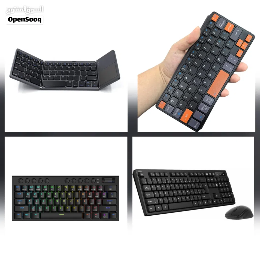 4 types of keyboards for sale, rarley used like new,...