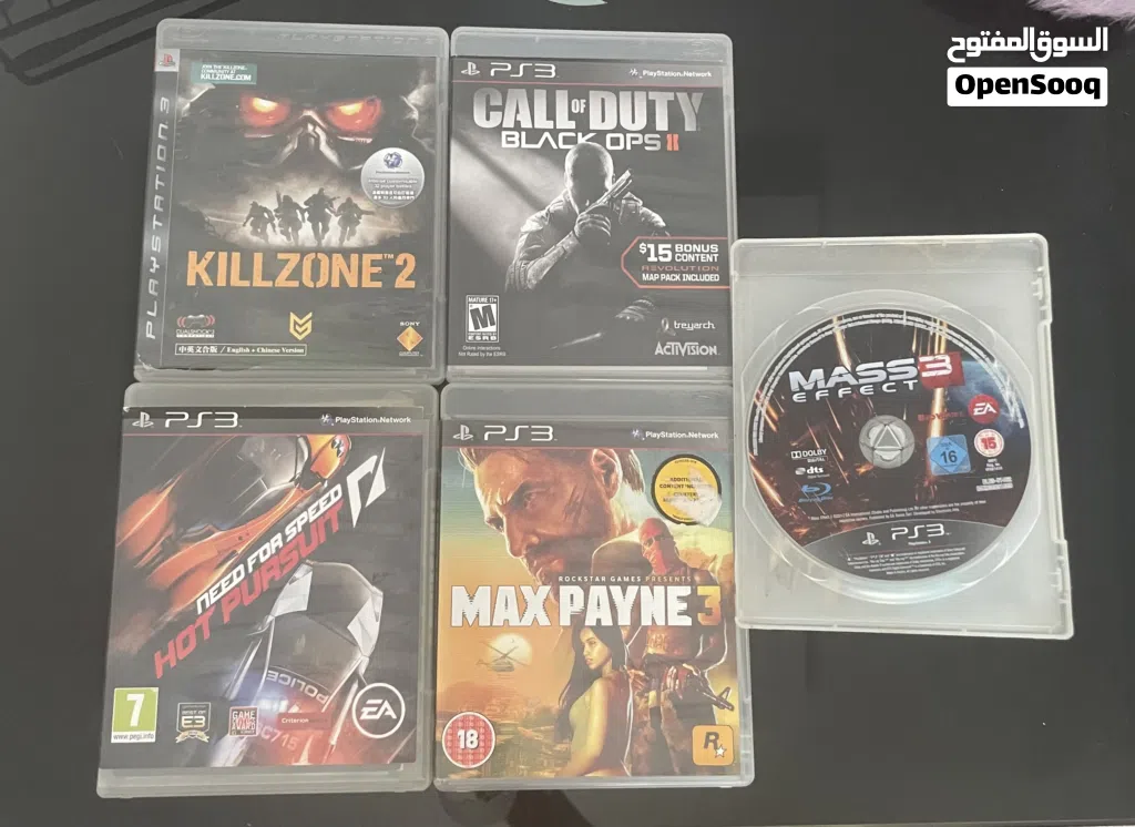 دسكات PS3 نضاف جدا بالكتيب والتجريب قدامك طرابلس