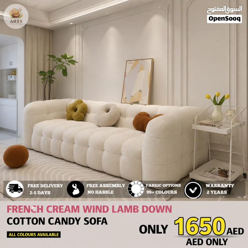 HavenStyle Contemporary 3 Seater Lounge Sofa