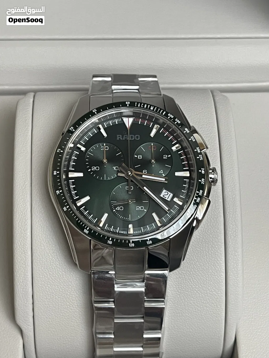 ساعة رادو RADO اصليه غير مستعمله مع كامل اغراضها وضمانها