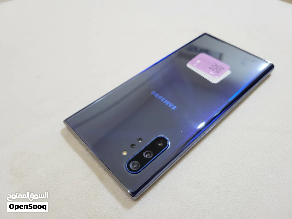 بسعر منافس جلاكسي نوت 10 بلاس ذاكره256G رام 12G لون أزرق فخاامه