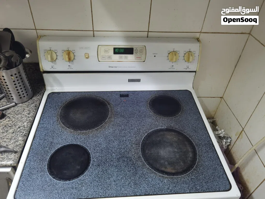 طباخ كهرباء امريكا الجنوبيه+ تلفزيون ذكى 55 بوصه