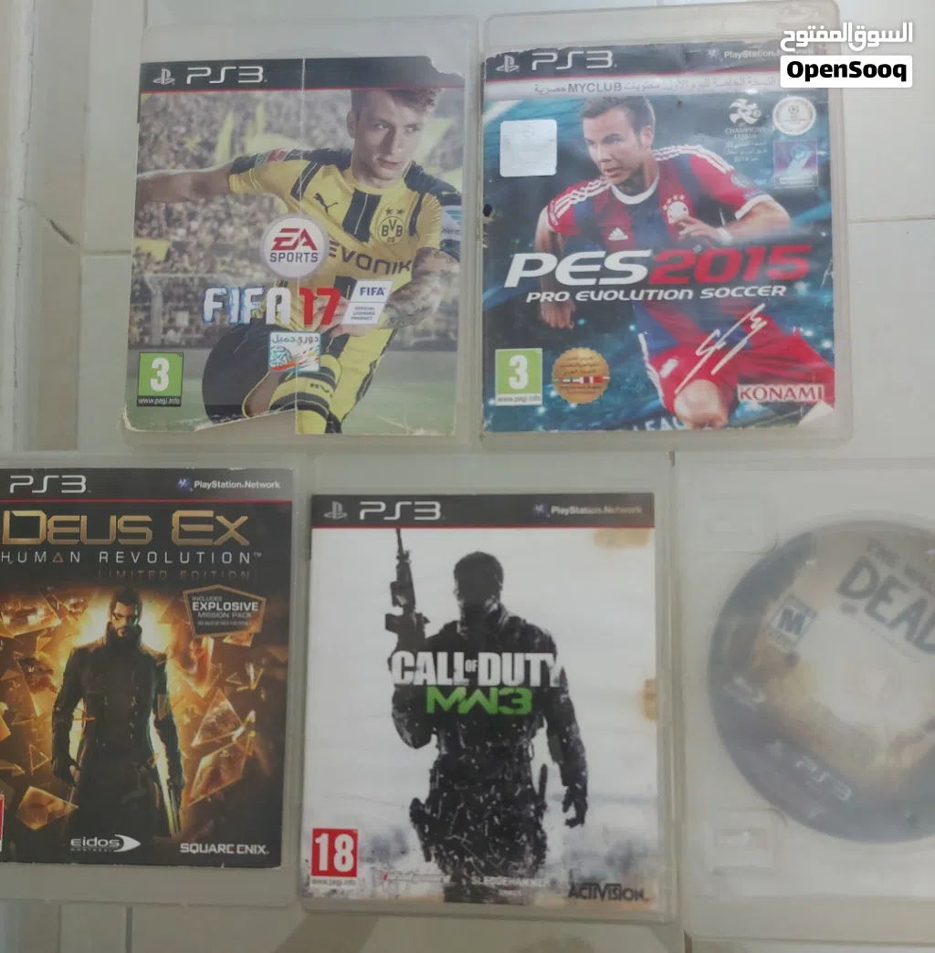 العاب بلايستيشن 3 مستعملة Used PlayStation 3 games للبيع