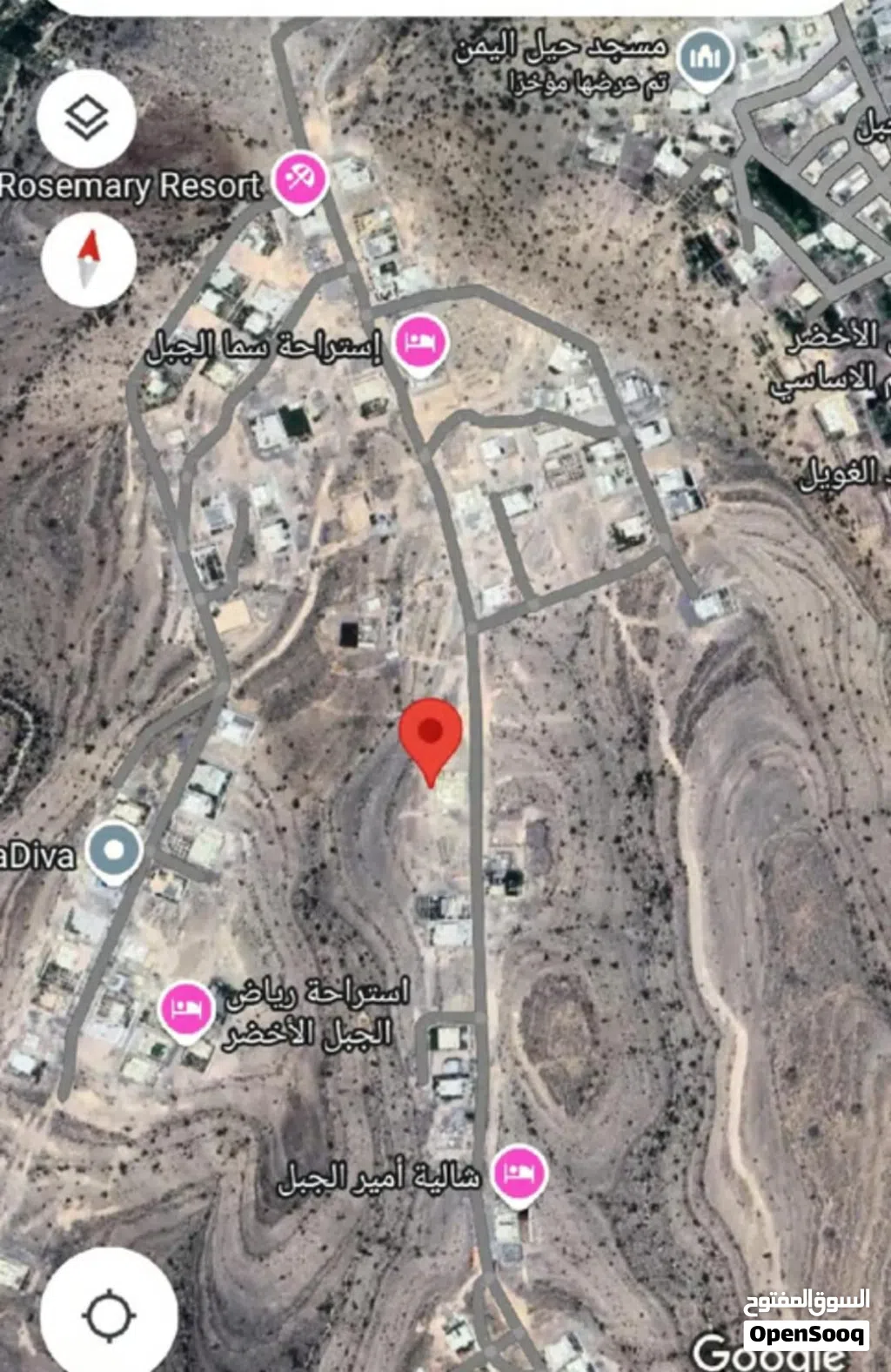 ارض بالجبل الاخضر
