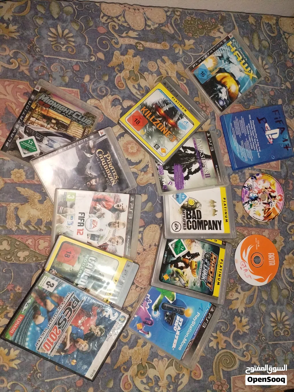 CD jeux original pour ps3 et ps4 rt ordinateur