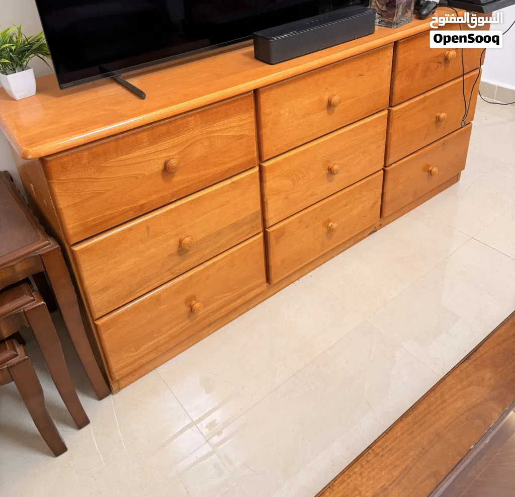 Big table 165x80cm and 9 drawers