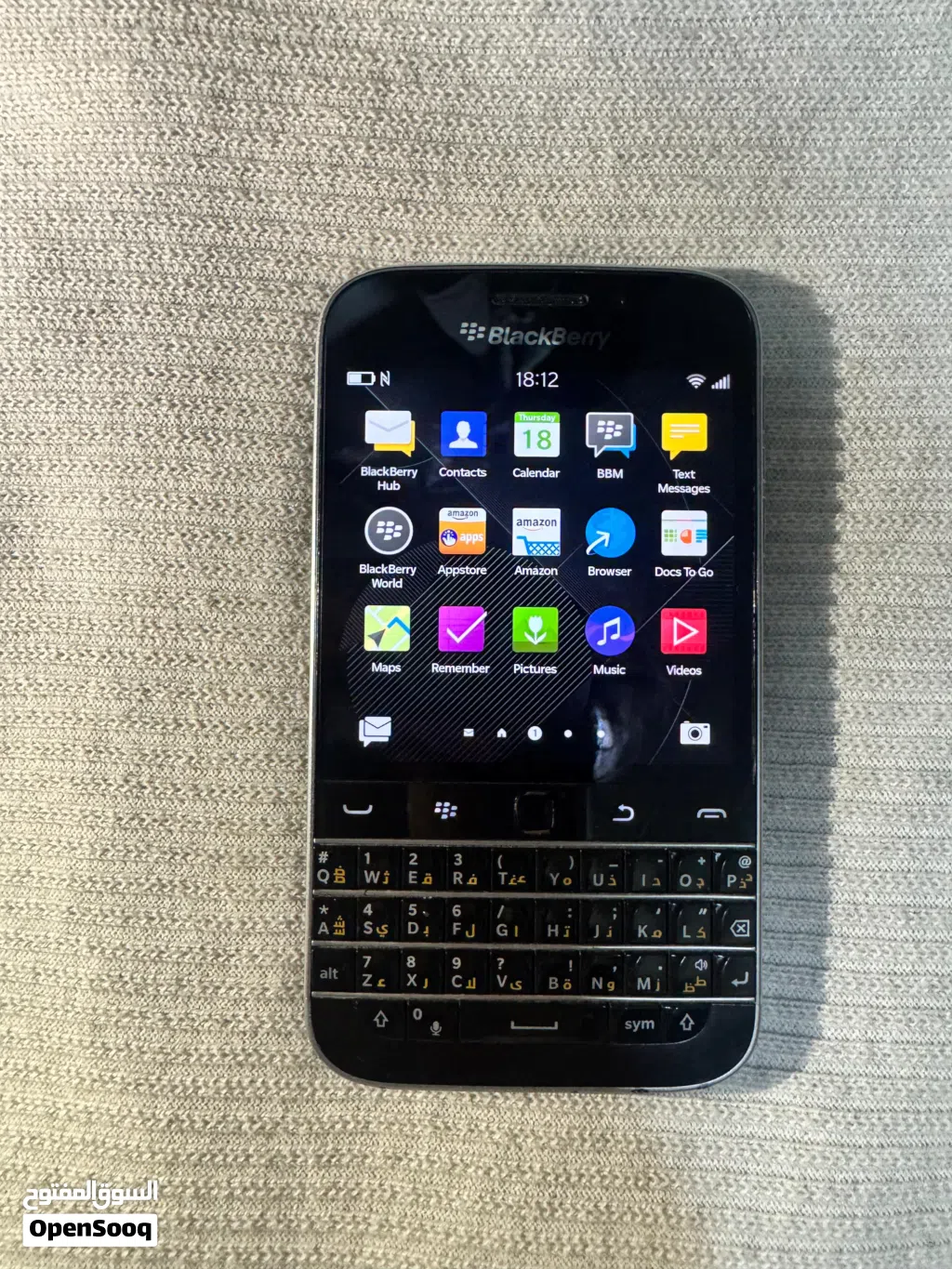 Blackberry Classic Q20 Excellent Condition Sim working