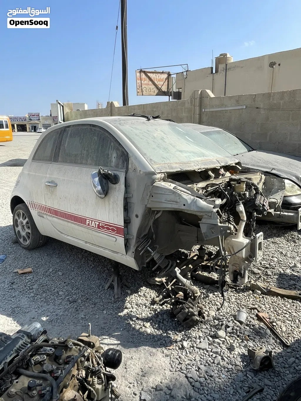 تتوفر قطع غيار فيات 500 حط سعرك وشيل