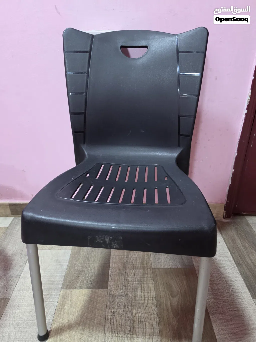 black chair