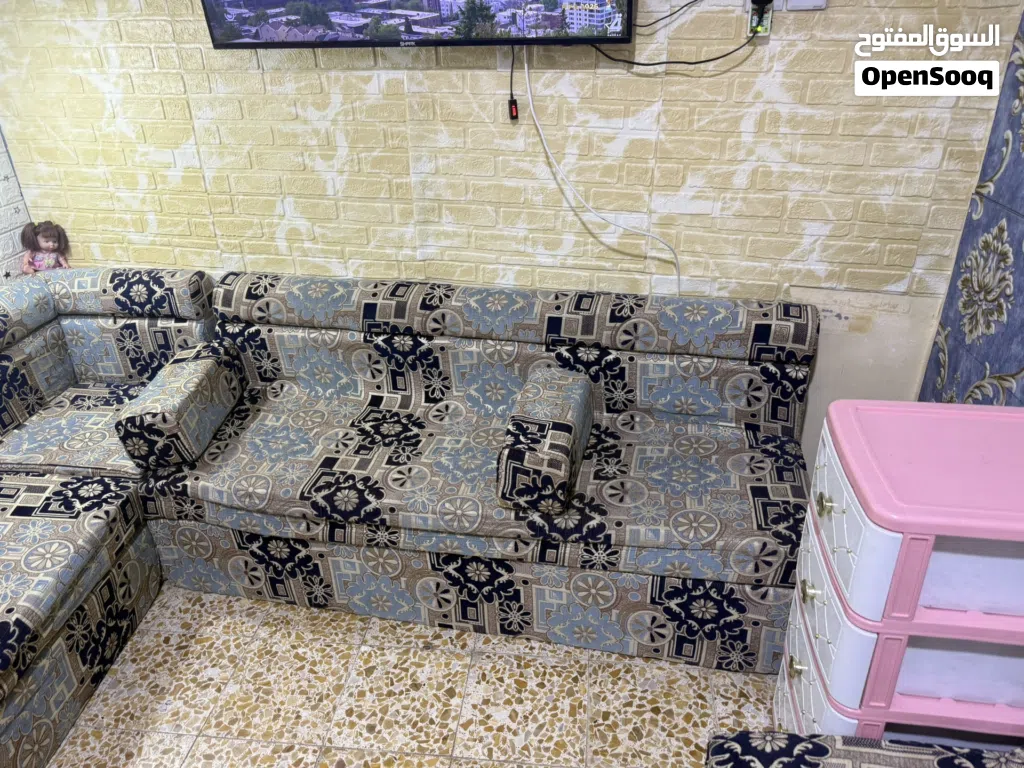 كعده مستعمله للبيع نضيفه بيها مجال