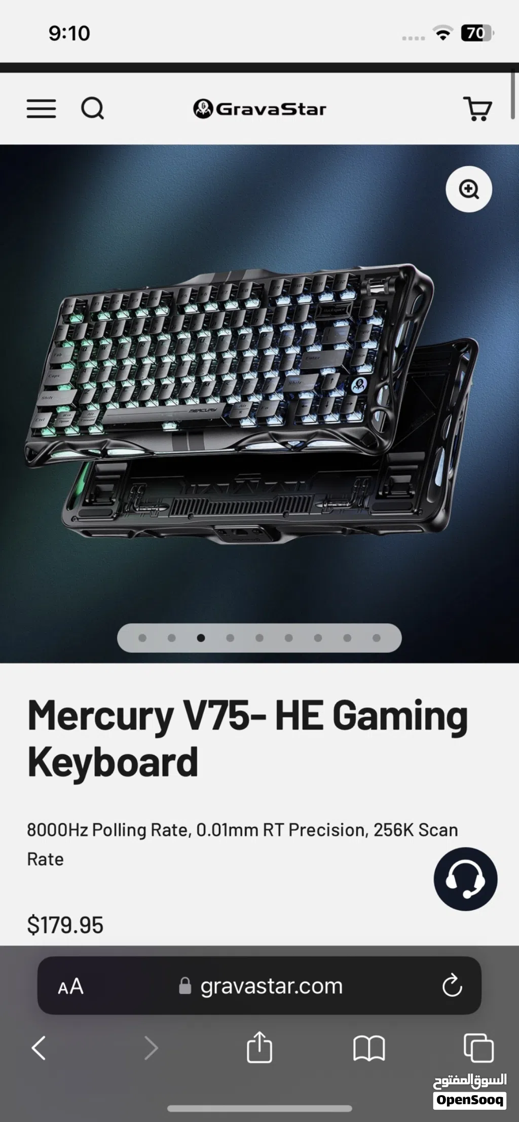 keyboard gravastar G5 V75 special edition