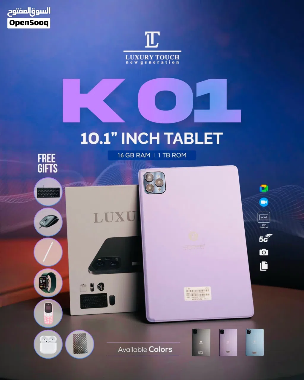 Luxury Touch K01 Tablet