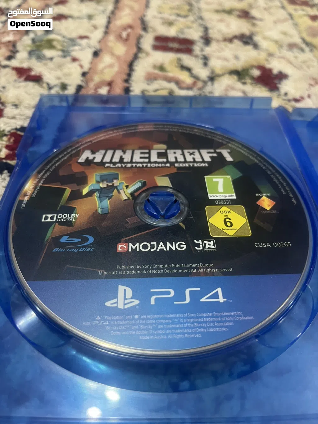 ماني كرافت + بلاك اوبس شبه جديده PS4
