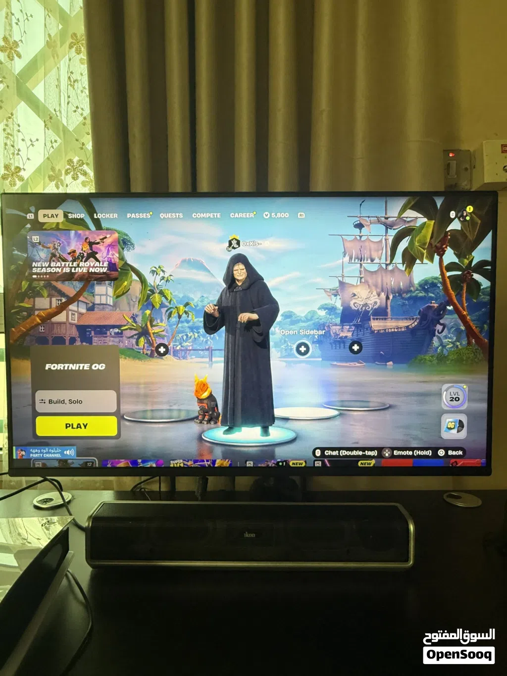 شاشة LG 120hz مع ستاند