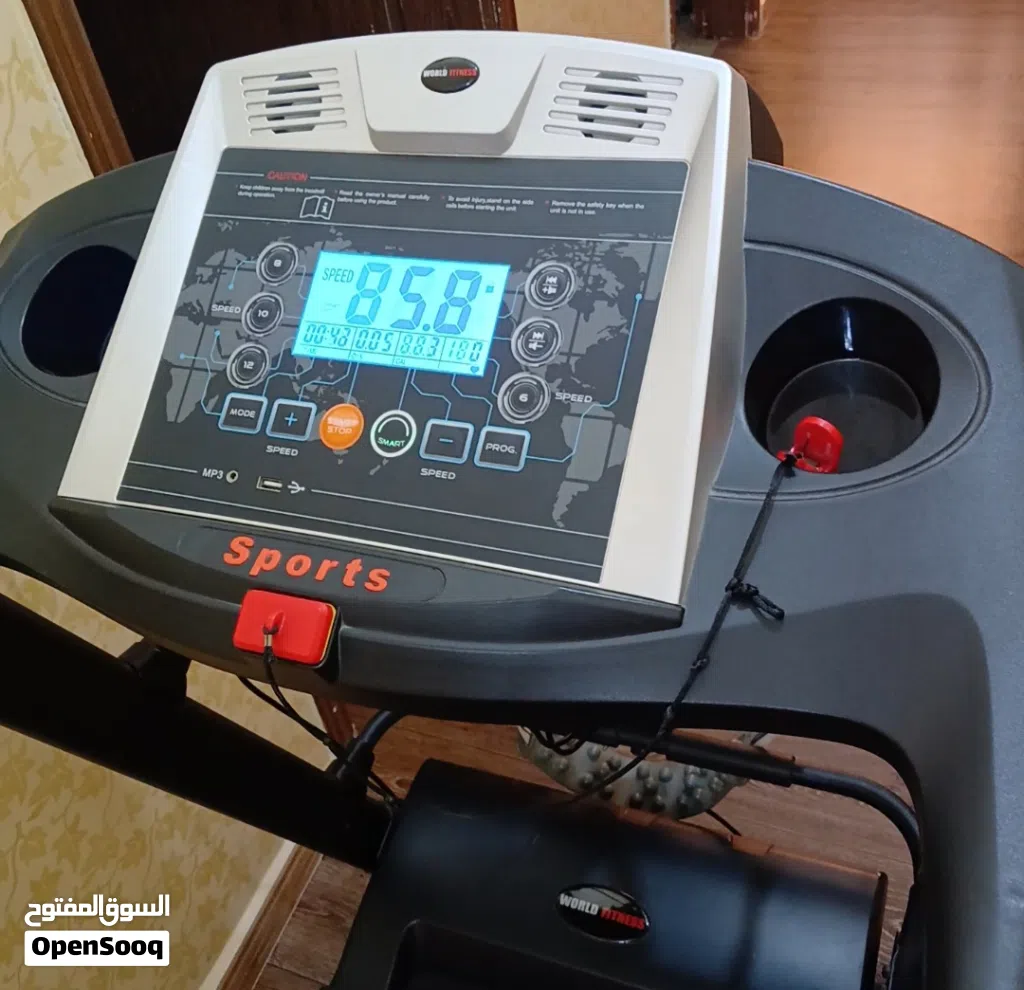 جهاز مشي منزلي ب150 دينار world fitness w600