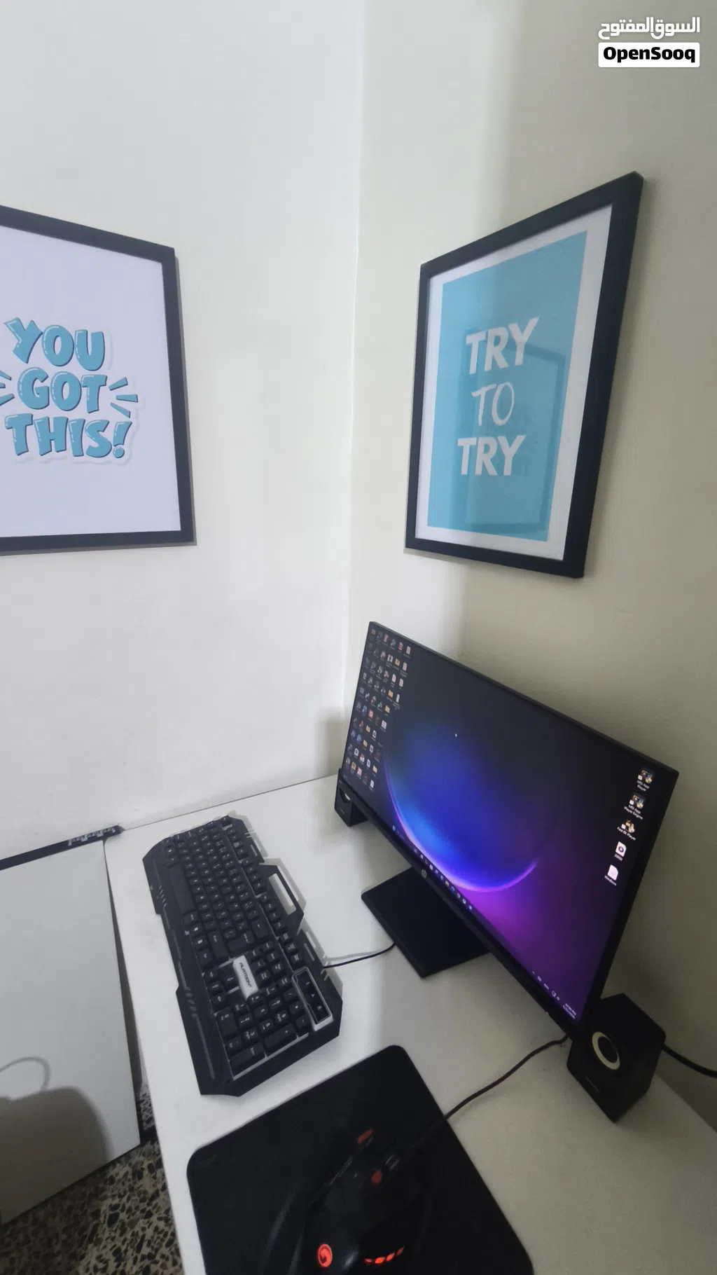 pc مع كامل مواصفاته