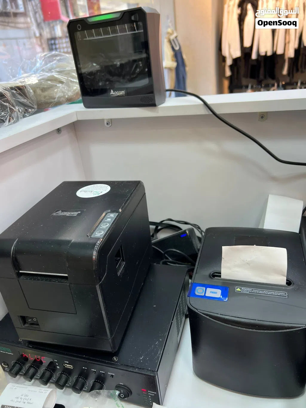 نظام مبيعات (POS) متكامل – بحالة ممتازة وشبه جديد