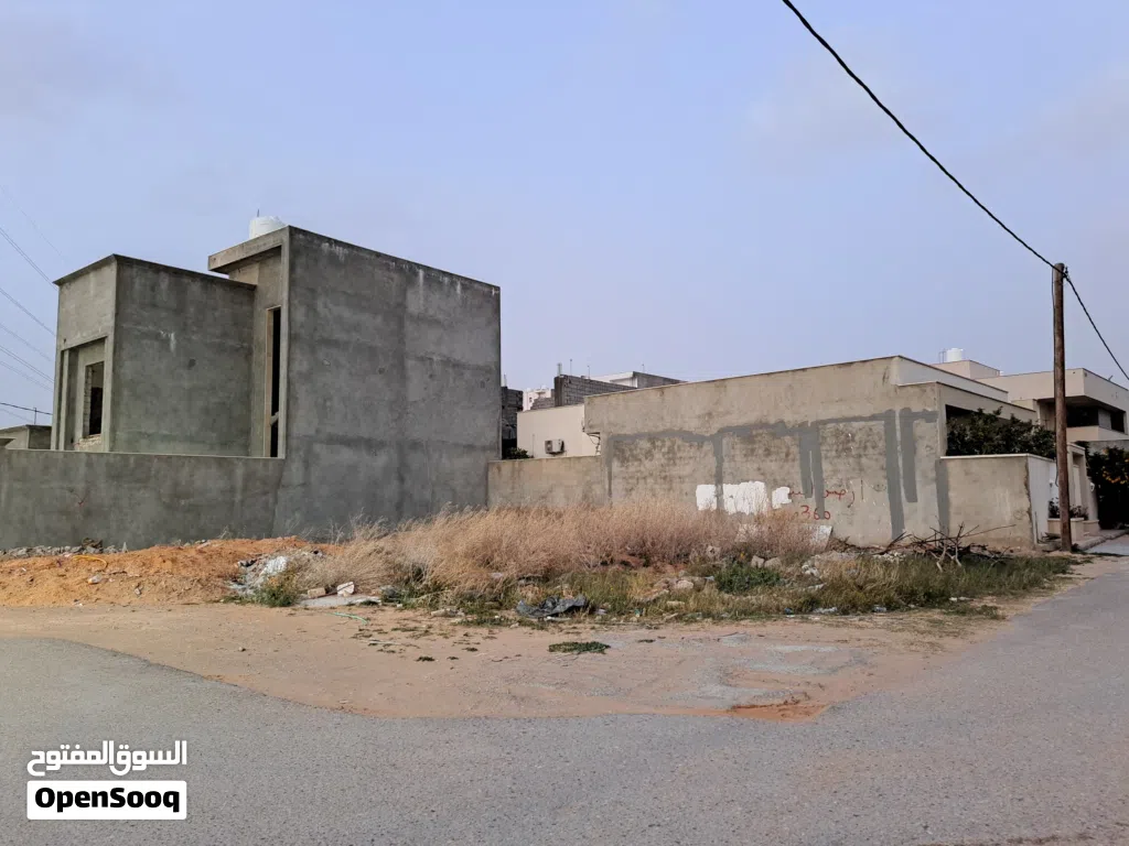 قطعة أرض واجهتين 360م للبيع السراج