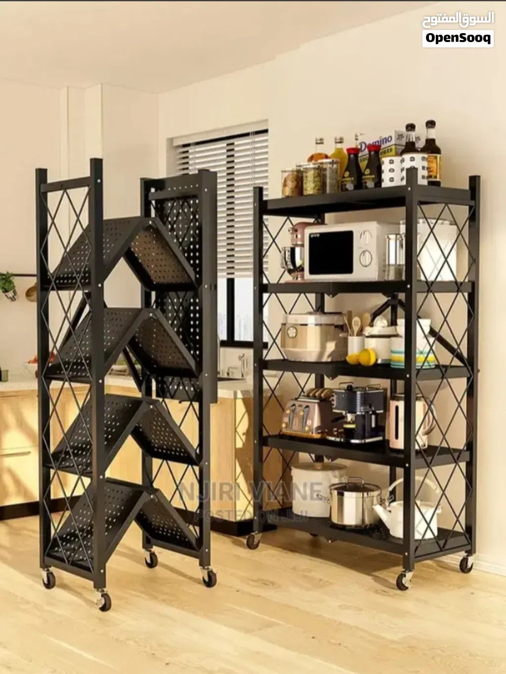 Metal shelves for ovens and kitchen uses