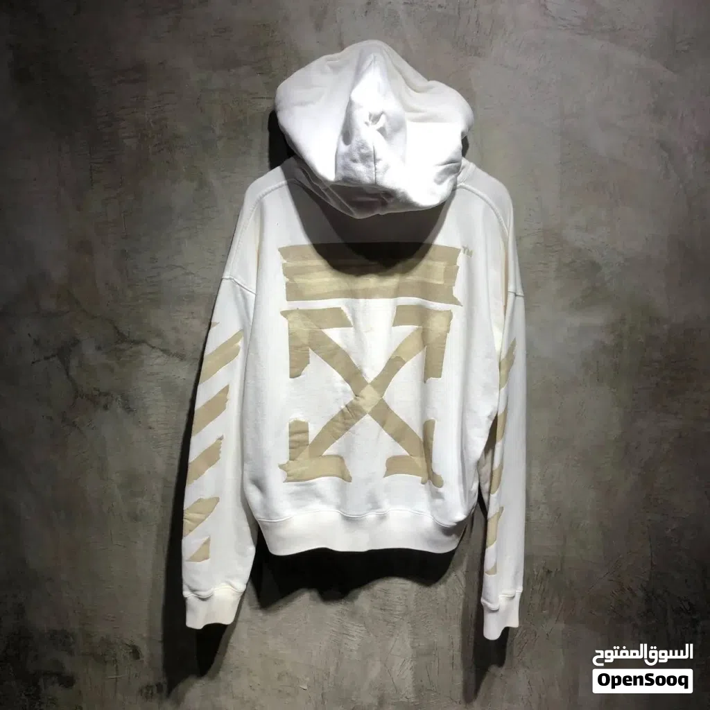 OFF WHITE AUTHENTIC TAPE ARROWS BONE EDITION